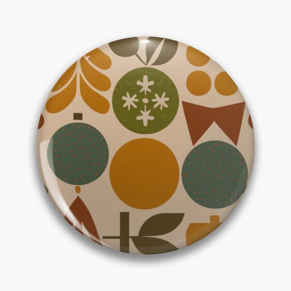 Item preview, Muted Autumn / Soft Autumn pattern, skin-tone matching, personal color analysis, PCA, mid-century modern Christmas designed and sold by look4seasons.