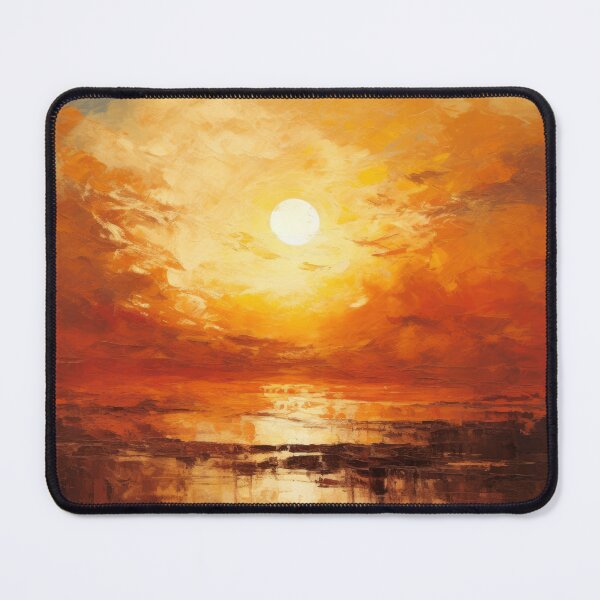 Artikelvorschau, Entdecken Sie "Simplistic & Minimalistic Vintage Sunset" Abstrakte Kunst entworfen und verkauft von ArtificialGenes.