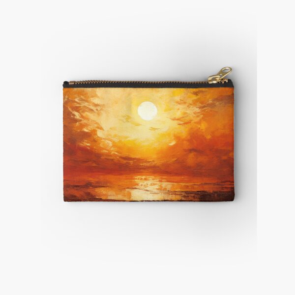 Artikelvorschau, Entdecken Sie "Simplistic & Minimalistic Vintage Sunset" Abstrakte Kunst entworfen und verkauft von ArtificialGenes.