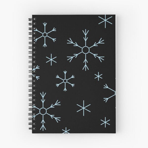 Item preview, Blue snowflakes pattern designed and sold by Naja05.