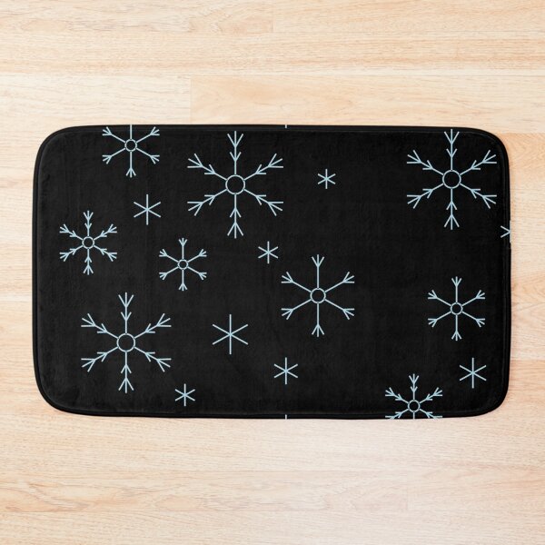 Item preview, Blue snowflakes pattern designed and sold by Naja05.