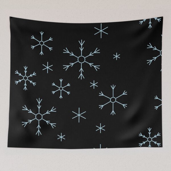 Item preview, Blue snowflakes pattern designed and sold by Naja05.