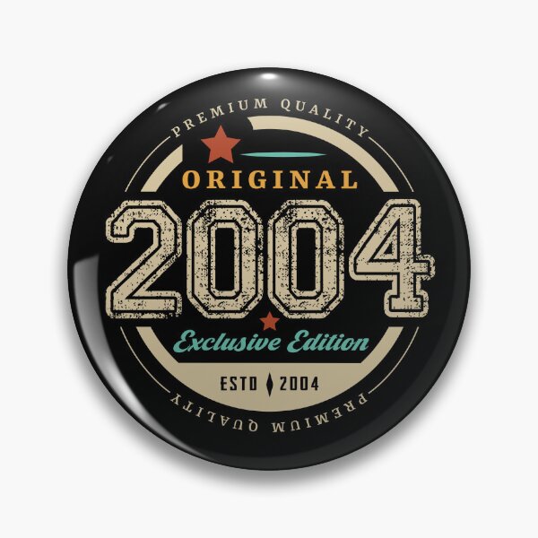Item preview, Born on 2004. Birthday celebration, best wishes party, Exclusive edition designed and sold by DAMOTAmagazine.