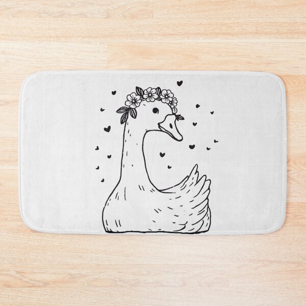 Item preview, Goose Blessed With A Crown of Daisies Upon Her Head Gift For Nature Lover designed and sold by CORINNE W.