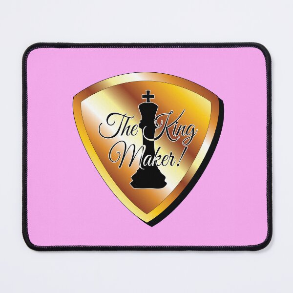 Item preview, The King Maker, maker of men slogan shield motto designed and sold by Harlake.