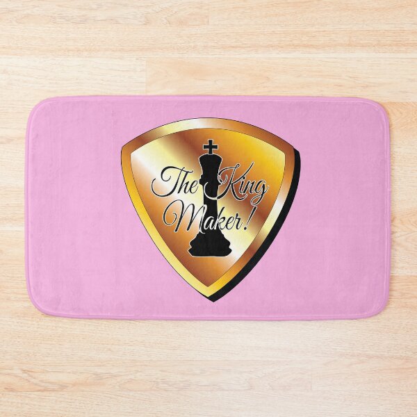 Item preview, The King Maker, maker of men slogan shield motto designed and sold by Harlake.