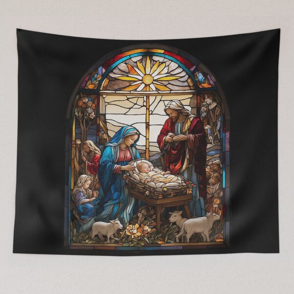 Artikelvorschau, Weihnachten, Geburt des Erlösers Jesus Christus - Christ entworfen und verkauft von HeavenArtStudio.