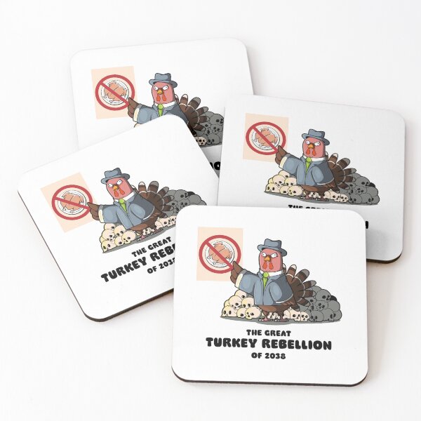 Item preview, Funny Christmas Thanksgiving Turkey (on light colors) designed and sold by messy-nessie.