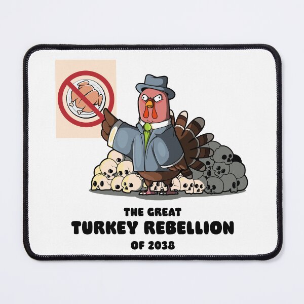 Item preview, Funny Christmas Thanksgiving Turkey (on light colors) designed and sold by messy-nessie.