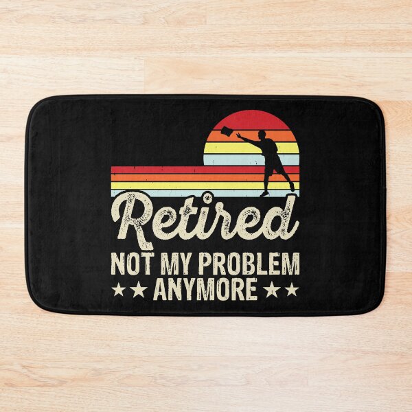 Item preview, Retired Not My Problem Anymore Cornhole Retro Design - Baggo Bean Bag Toss - Funny Cornhole Player Vintage designed and sold by naworas.