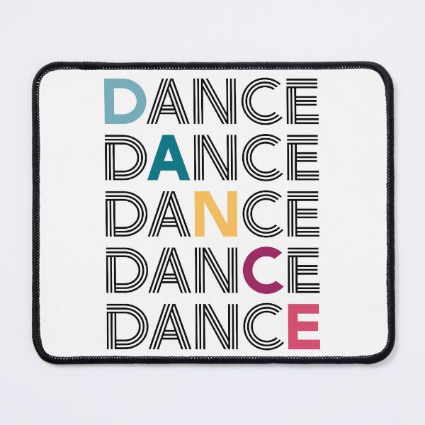 Item preview, Dance Colorful Typography designed and sold by opalime.