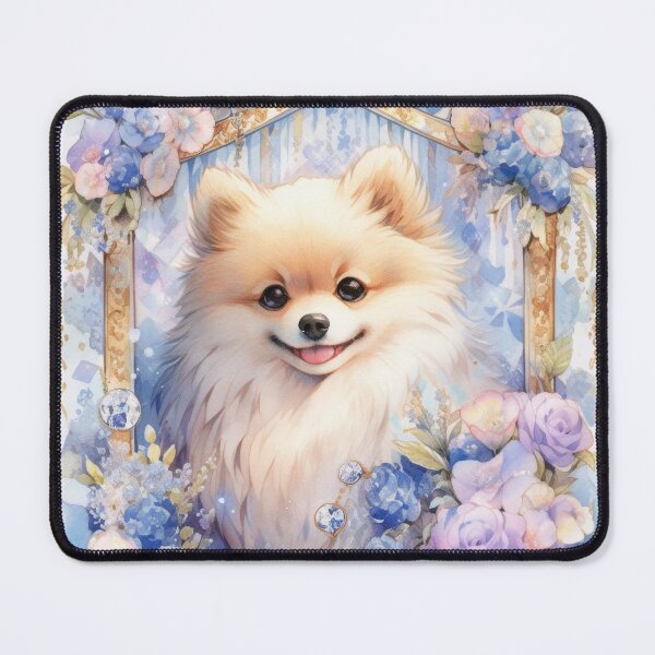 Item preview, cute kawaii anime Pomeranian Pomeranian dog designed and sold by WallyPink.