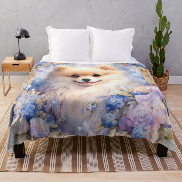 Item preview, cute kawaii anime Pomeranian Pomeranian dog designed and sold by WallyPink.