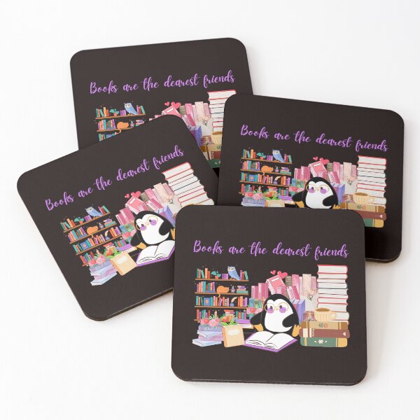 Item preview, Books are the dearest friends designed and sold by I vizi di Bob.