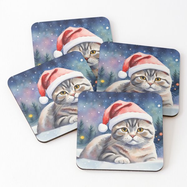 Item preview, Christmas tabby cat designed and sold by YukiKenji.