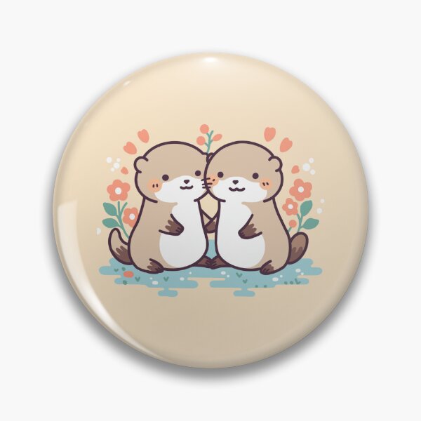 Item preview, Significant Otters - Otters Holding Hands designed and sold by Chanaika4.