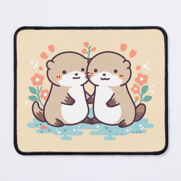 Item preview, Significant Otters - Otters Holding Hands designed and sold by Chanaika4.