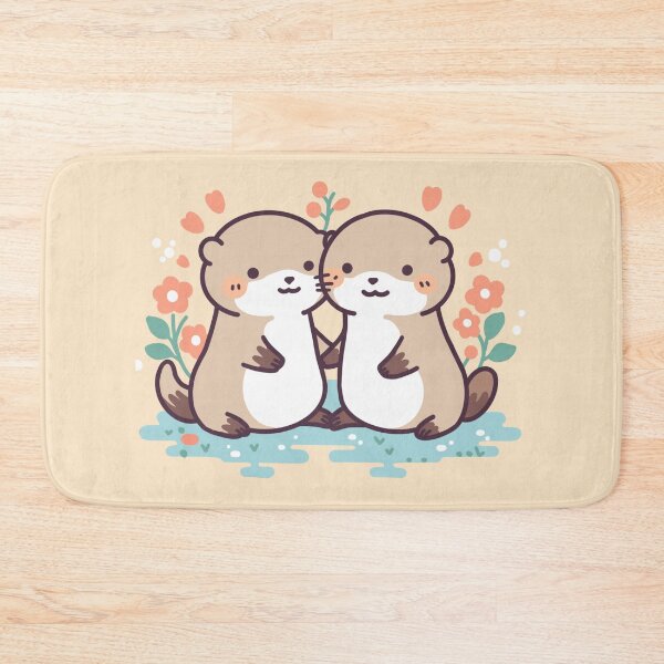 Item preview, Significant Otters - Otters Holding Hands designed and sold by Chanaika4.