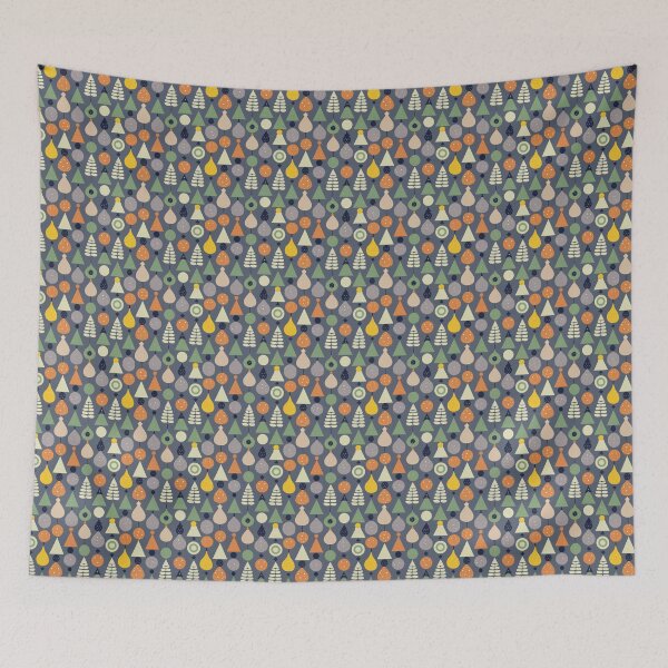 Item preview, Muted Summer / Soft Summer pattern, skin-tone matching, personal color analysis, PCA, mid-century modern Christmas designed and sold by look4seasons.
