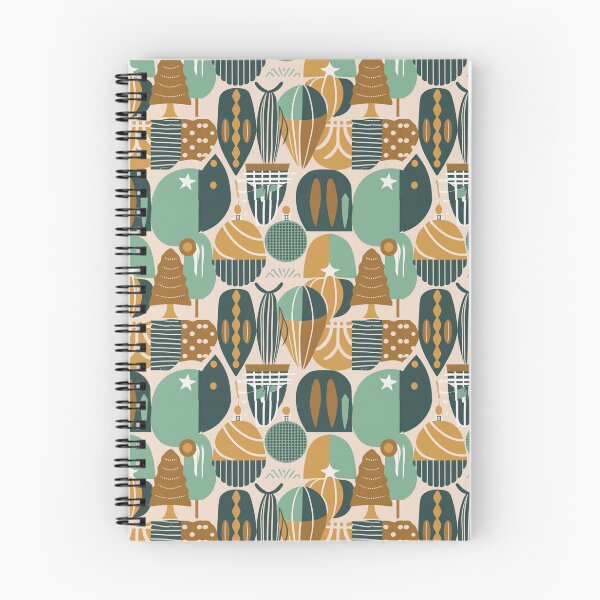 Item preview, Muted Summer / Soft Summer pattern, skin-tone matching, personal color analysis, PCA, mid-century modern Christmas designed and sold by look4seasons.