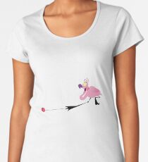 Flamingo's yo-yo Premium Scoop T-Shirt