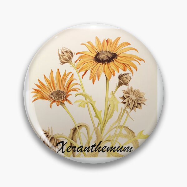 Item preview, Xeranthemum Flowers Inspired By My Mothers Flower Paintings  designed and sold by CDC40.
