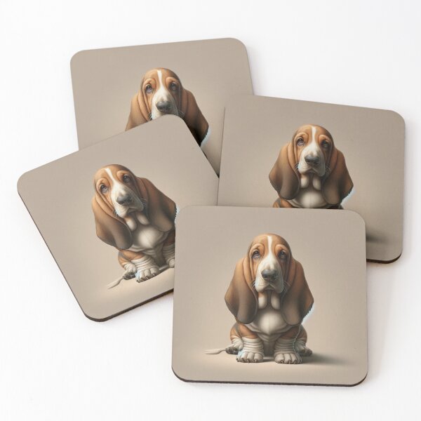 Item preview, Chillin Basset Hound  designed and sold by CharmStudio.