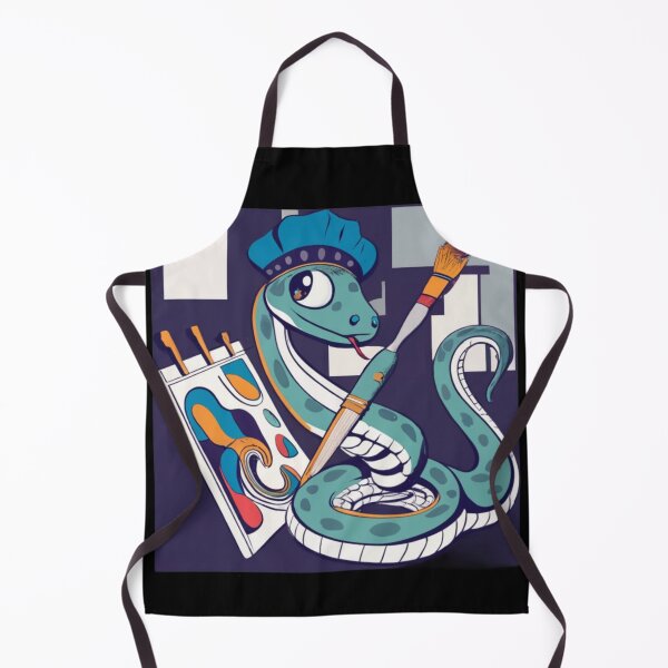 Item preview, Painter Snake, funny gifts for painters designed and sold by V-Tee.
