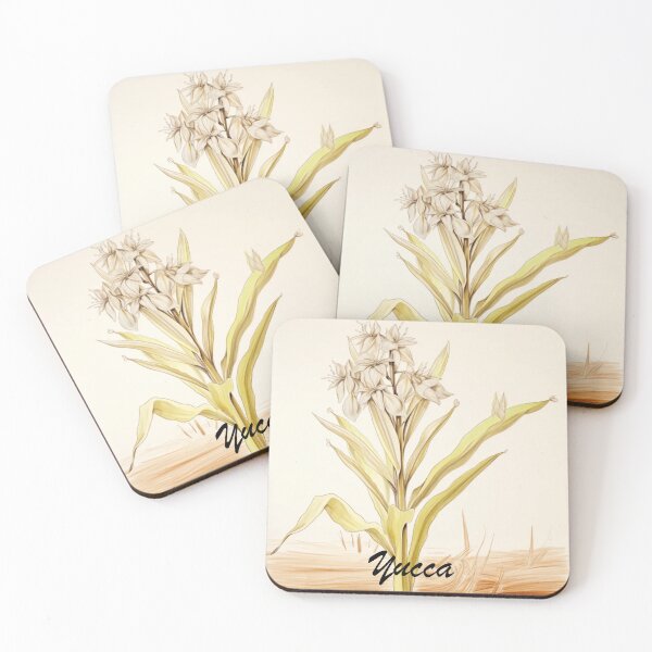 Item preview, Yucca Flowers Inspired By My Mothers Flower Paintings  designed and sold by CDC40.