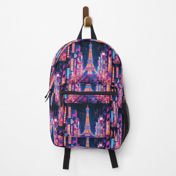 Item preview, Tokyo Neon Wonderland With Eiffel tower designed and sold by Mano-World.