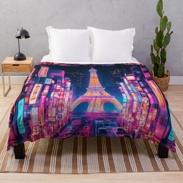 Item preview, Tokyo Neon Wonderland With Eiffel tower designed and sold by Mano-World.