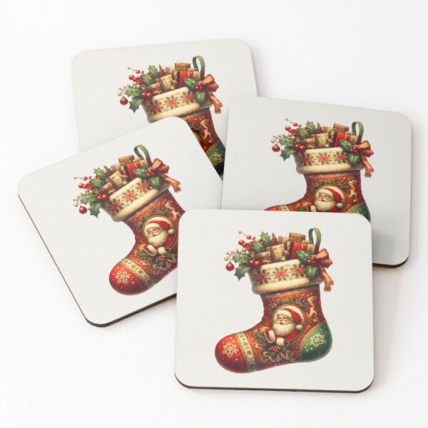 Item preview, Vintage Christmas stocking designed and sold by Zenalia.