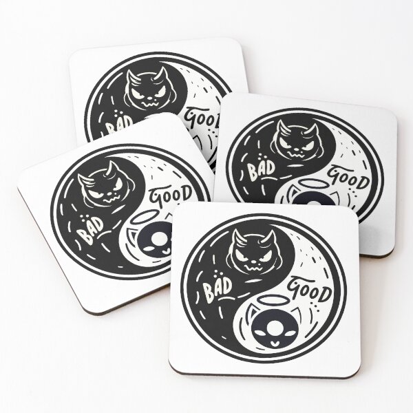Item preview, Yin and yang: Bad and Good designed and sold by akaajoficial.