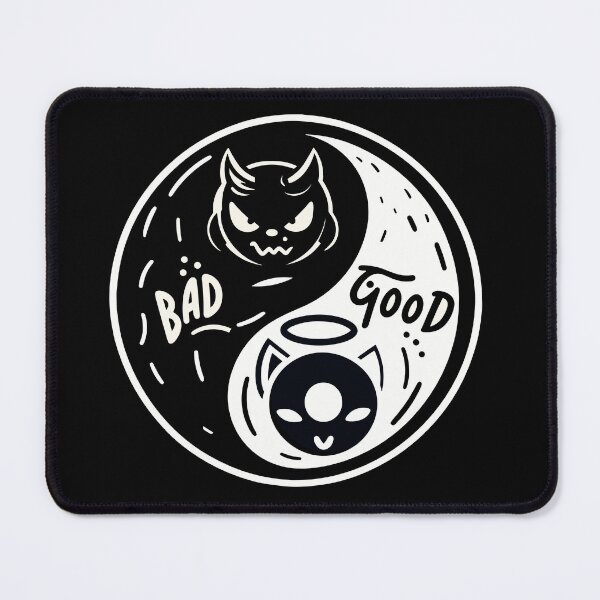 Item preview, Yin and yang: Bad and Good designed and sold by akaajoficial.