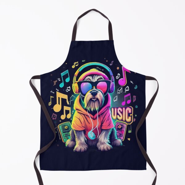 Item preview, Music Loving Schnauzer designed and sold by Mario Castaño Contreras.