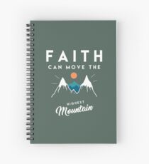 Cuaderno de espiral Cita de fe