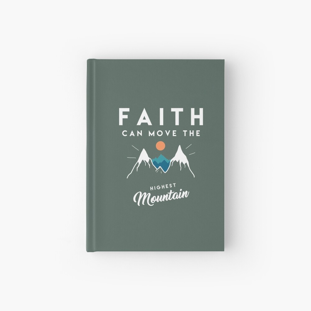Faith Quote Hardcover Journal