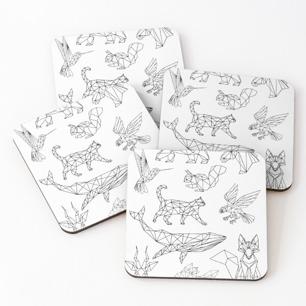 Item preview, Geometric Animal Party designed and sold by IntoClearWater.