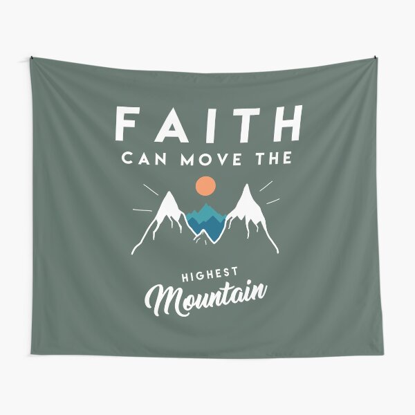 Faith Quote Tapestry