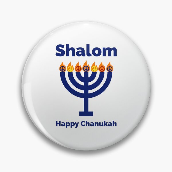 Item preview, Shalom happy Chanukah  designed and sold by Rachel the Artist .
