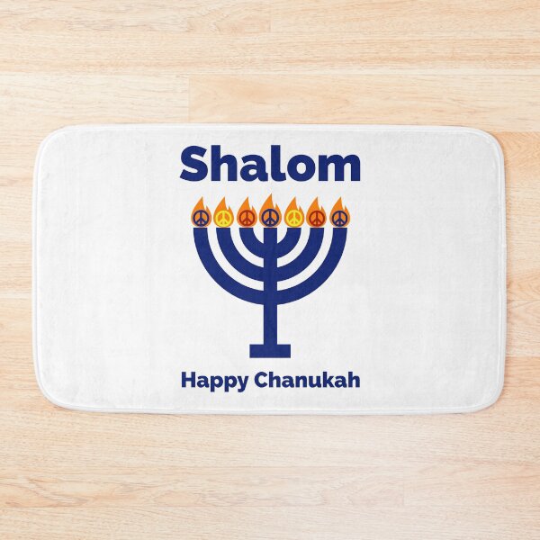 Item preview, Shalom happy Chanukah  designed and sold by Rachel the Artist .