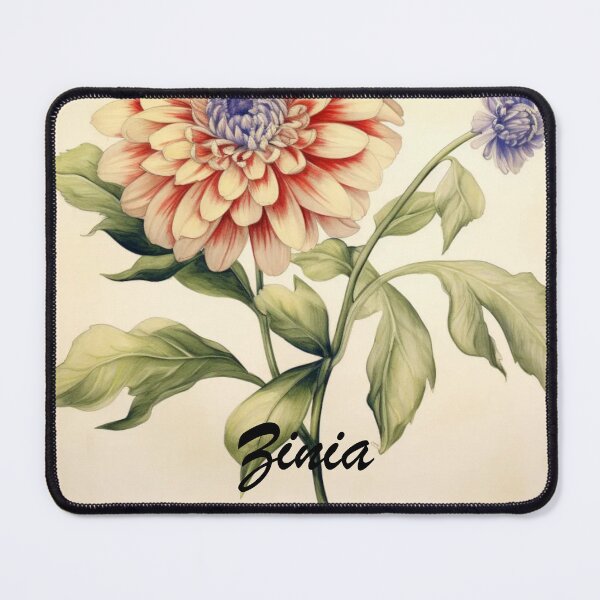 Item preview, Zinia Flowers Inspired By My Mothers Flower Paintings  designed and sold by CDC40.