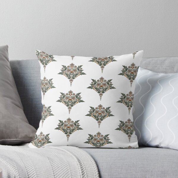Item preview, Botanical retro vintage pattern designed and sold by naturaltones.