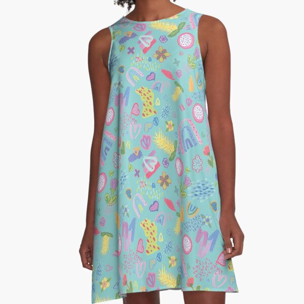 Item preview, Pastel Rainbows and Flowers designed and sold by FuriByDesign.