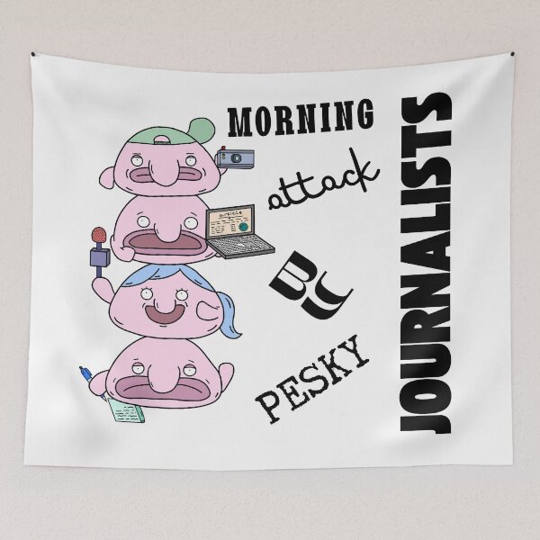 Item preview, Blobfish. Morning attack by pesky journalists  designed and sold by Eloriss.