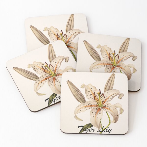 Item preview, Tiger Lily Flowers Inspired By My Mothers Flower Paintings  designed and sold by CDC40.