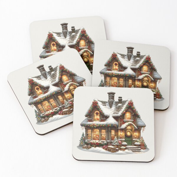 Item preview, Vintage Christmas house designed and sold by Zenalia.