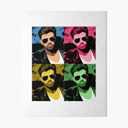 Artikel-Vorschau von George Michael Pop Art, designt und verkauft von SillyArtwork.