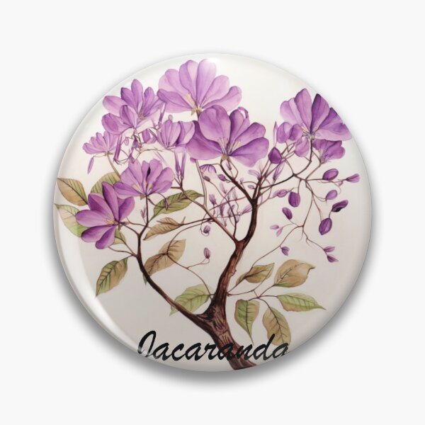 Item preview, Jacaranda Flowers Inspired By My Mothers Flower Paintings  designed and sold by CDC40.