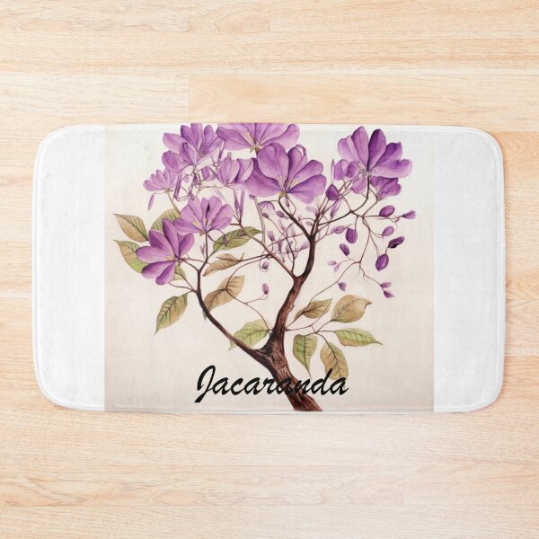 Item preview, Jacaranda Flowers Inspired By My Mothers Flower Paintings  designed and sold by CDC40.